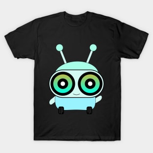 Hello Cute Robot T-Shirt